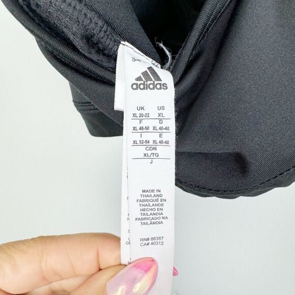 ADIDAS | Black Strappy Back Sports Bra Women’s Size X-Large - Picture 5 of 6